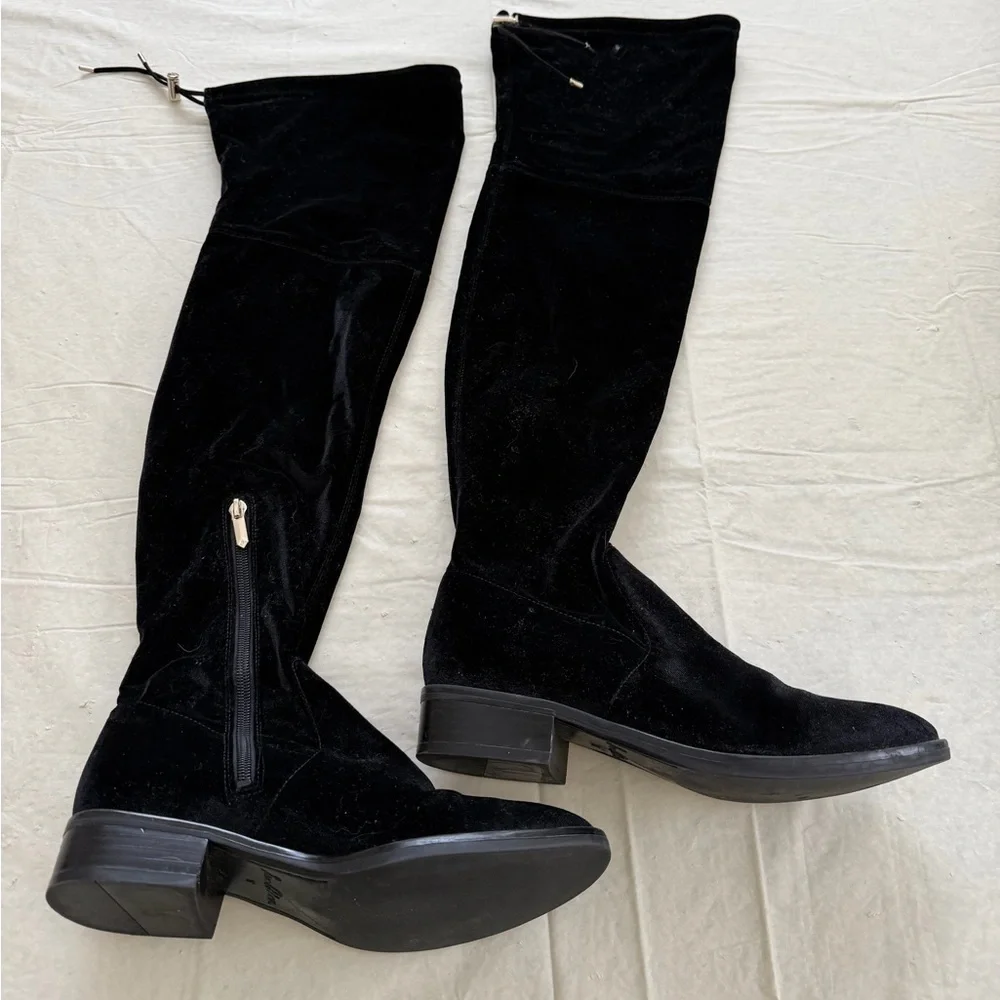 Sam Edelman velvet over the knee boot 8